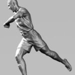 TOM MALEY ALAN SHEARER HALF LIFE SIZE EDITION OF 10