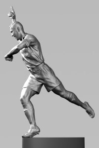 TOM MALEY ALAN SHEARER HALF LIFE SIZE EDITION OF 10