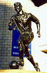 TOM MALEY JACKIE MILBURN HALF LIFE SIZE BRONZE EDITION OF 10